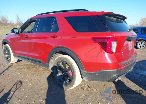 2020 Ford Explorer St из США, поврежденный, VIN 1FM5K8GC8LGC72804